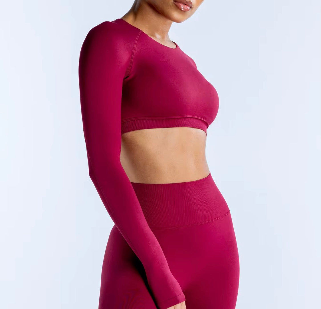 Long Sleeve Yoga Set for Women