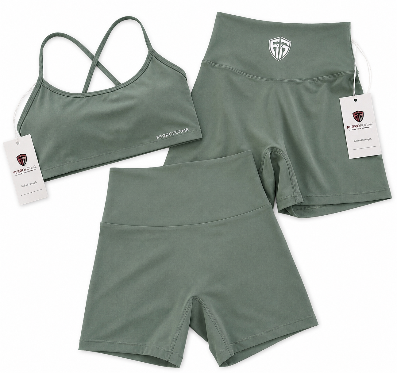 Criss Cross Back Seamless 2-Piece Set