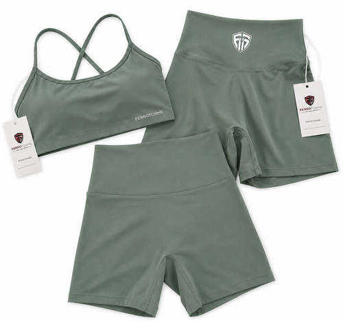 Criss Cross Back Seamless 2-Piece Set